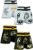 EVO Fitness Muay Thai Shorts MMA Kick Boxing Martial Arts Fight Gear (Lion-Black/White, Medium)