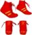 VIPER Boxing Boots Mens Boxing Footwear Boxing Shoes (RED)